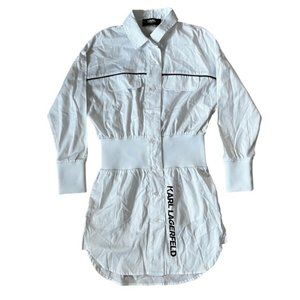 Karl Lagerfeld Kids White Dress Girls Size 10